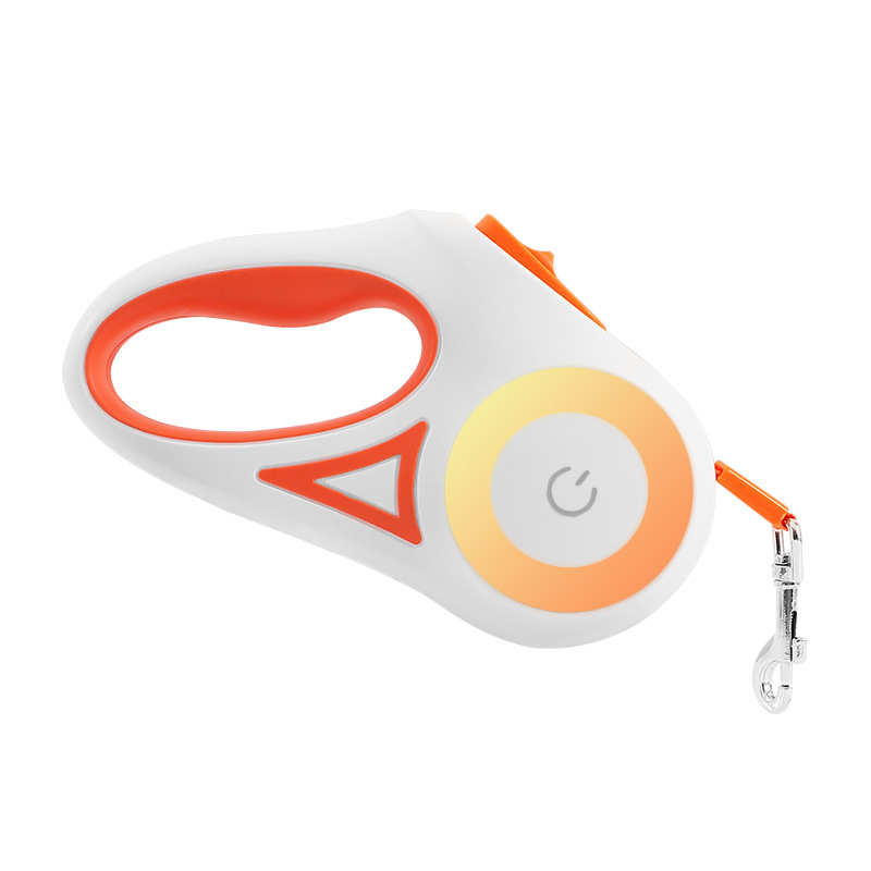 Dog Leash Retractable Leash And Dog Collar Spotlight Automatic Pet Dog Cat Traction Rope For Small M
